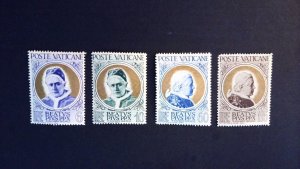 Vatican City Sc# 145-148 MH/NH Complete Set (1951) see descript.