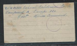 KENYA  UGANDA TANGANYIKA (P2609B)WWII ITALIAN POW CAMP 359 PW MIDDLE EAST 175 19