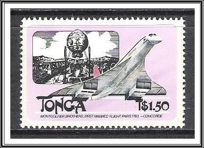 Tonga #535 Air & Sea Transport S/A Mint