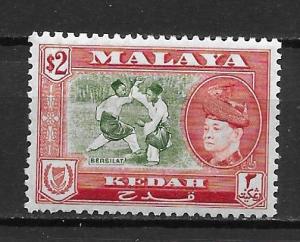 Malaya - Kedah 92 Sultan single MLH