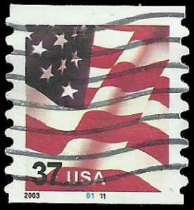 P.N.C. B1111 # 3633A USED FLAG