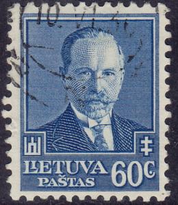 Lithuania - 1934 - Scott #285 - used - Antanas Smetona