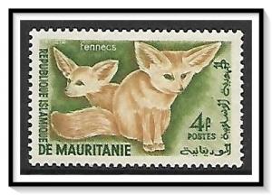 Mauritania #123 Fennecs MNH