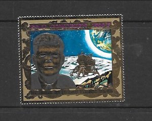 COMORO ISL Sc 230 NH issue of 1976 - GOLD FOIL - JFK - SPACE