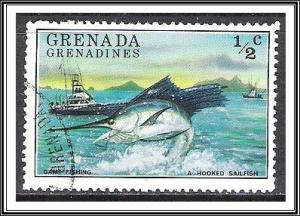 Grenada Grenadines #153 Hooked Sailfish Used