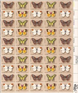 USA 1977 Mint Sheet SC1712-15 Butterflies 1977 Full Sheet*STOCK IMAGE*