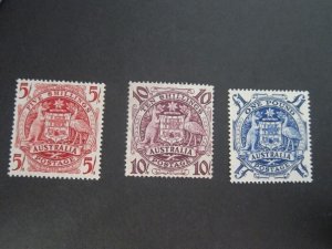 Australia 1949 Sc 218-20 MH/MNH