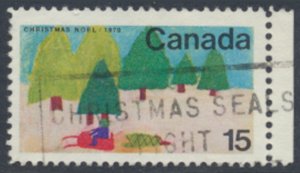 Canada  SC# 530  Used Christmas Trees see  details & scans