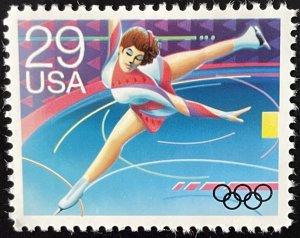 Scott #2612 1992 29¢ Olympics Figure Skating MNH VF