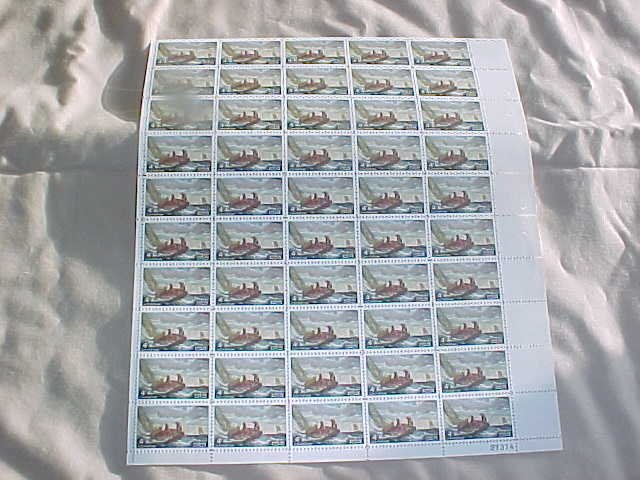 US 1207 MNH BREEZING UP SHEET 1962