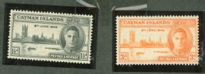 Cayman Islands #112-113 Unused Single (Complete Set)