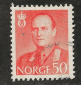 Norway Scott 411 Used 1962 stamp