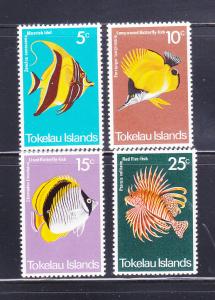 Tokelau 45-48 Set MNH Fish (B)