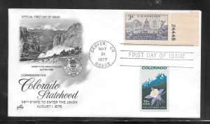 Just Fun Cover #1711,1001 FDC Artcraft Cachet. (A1461)