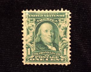 HS&C: Scott #300 Mint VF LH US Stamp