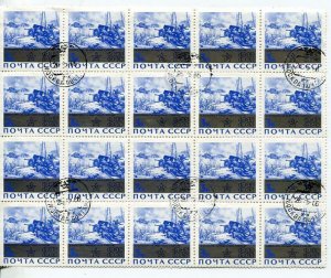 Russia 1965 in Blocks of 20: 4kop/4kop/6kop/3kop/4kop: 1200 stamps CV $240 r2630