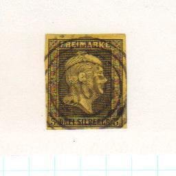 German States - Prussia Scott Classic Specialized Cat. #5 used CV $16.00