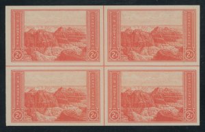 USA 756 - 765 Imperf Parks Full Set of Centerline Blocks - XF Mint NGAI