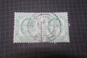 CAPE OF GOOD HOPE 63 USED PAIR CAPE TOWN CDS NICE CANCEL