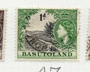 Basutoland 1954 Early Issue Fine Used 1d. NW-175577