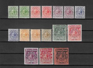 FALKLAND ISLANDS 1912/20 SG 60/9 & Shades MINT Cat £1000 ++