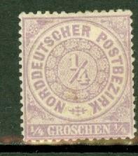 North German Confederation 13 mint CV $14.50