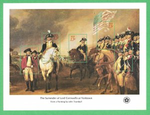 US #1686-1689 Bicentennial Souvenir Sheets ~ MNH