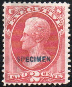 MALACK O11s F/VF NH, NGAI, Specimen, fresh color c3373