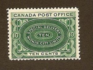 Canada Scott #E1 Mint H Scott CV $110.00