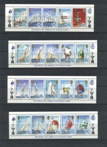 Solomon Islands 570-4, 575  MNH cgs