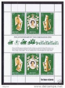 1978 Brit. Virgin Islands Scott 337 25th Anni Coronation MNH