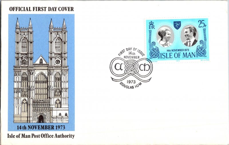 Isle of Man, Worldwide First Day Cover, Royalty