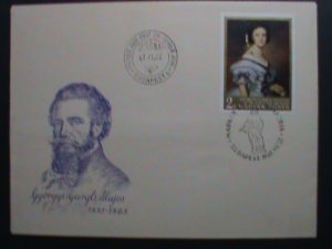 ​HUNGARY-1967 FDC FAMOUS PAINTING -SZIDONIA DEAK-BY GYORGYI ALAJOS MNH FDC VF