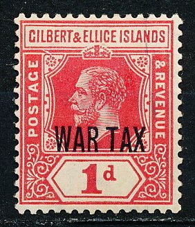 Gilbert and Ellice Islands #MR1 Single MH