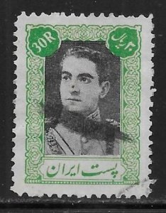 Iran 905 30r Shah single Used