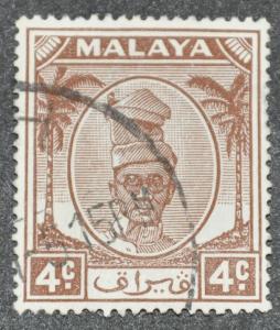 DYNAMITE Stamps: Malaya Perak Scott #108  USED