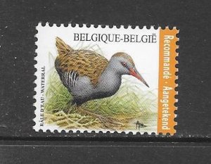 BIRDS - BELGIUM #F6  MNH