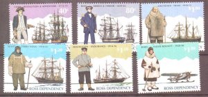 ROSS DEPENDENCY SG32/7 1995 ANTARCTIC EXPLORERS MNH