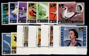 PITCAIRN ISLANDS QEII SG69-81, 1967 Decimal currency set, NH MINT. Cat £10.