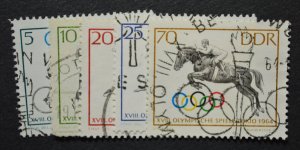 DDR Sc # 706-710, VF Used