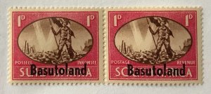 Basutoland 1945 Scott 29 MNH - 1p,   Peace and Victory