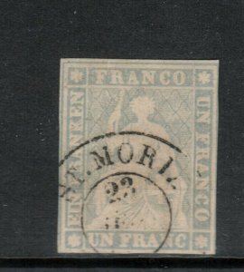 Switzerland #30 Very Fine Used