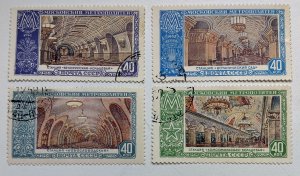 Russia Scott #1656-1659 1952 Used/CTO
