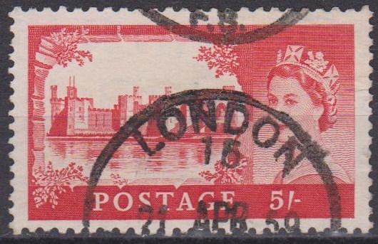 Great Britain #310 F-VF Used  CV $3.50 (ST532)  