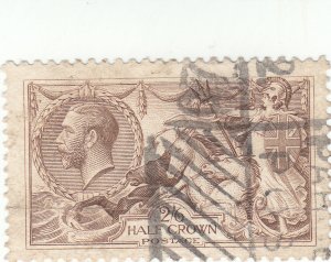 Scott # 179 - 2sh6p Olive Brown- Seahorses - Used - SCV $70.00