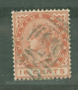 Mauritius #82 Used Single