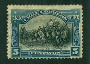 Chile 1910 #86 U SCV (2022) = $0.25