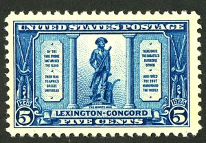 U.S. #619 MINT OG HR