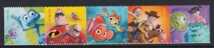 US 4681a Pixar Films Strip MNH
