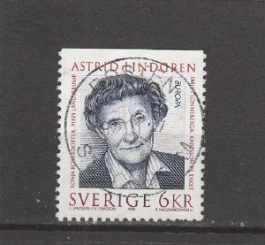 Sweden  Scott#  2175  Used  (1996 Astrid Lindgren)